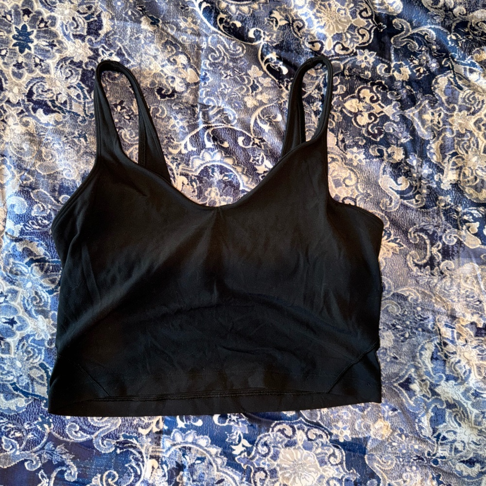 Lululemon align tank sz 8 black